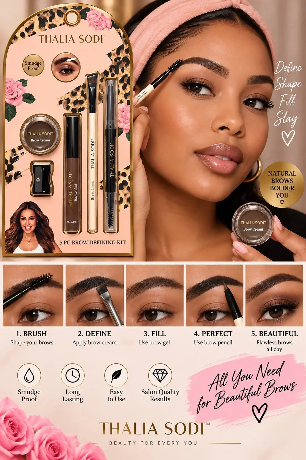 Thalia Sodi Everyday Brow Defining Kit