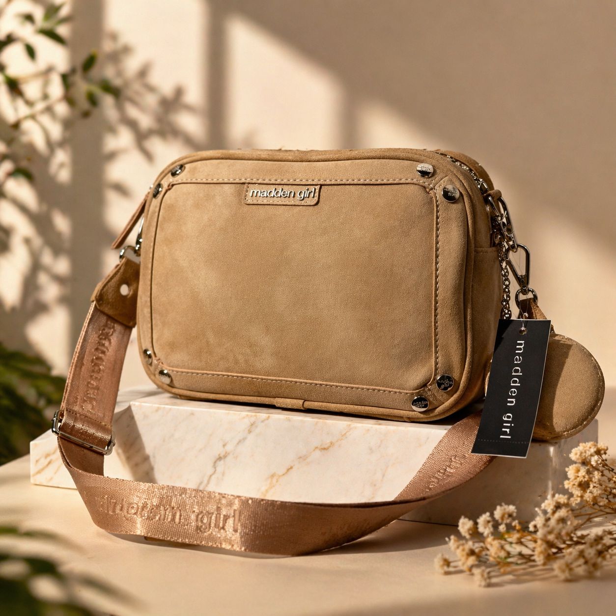 Luxury Beige Crossbody Bag for Women – Stylish, Lightweight & Everyday Use