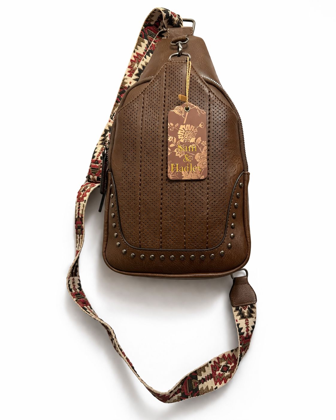 Luxury Brown Sling Bag- Fashion Crossbody for Women