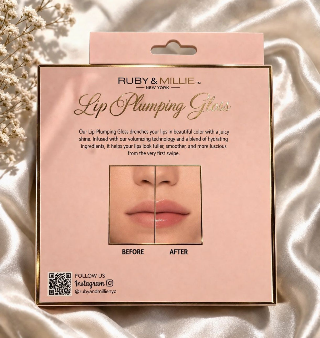 Luxury Lip Plumping Gloss Set- 4 Shades for Soft & Fuller Lips